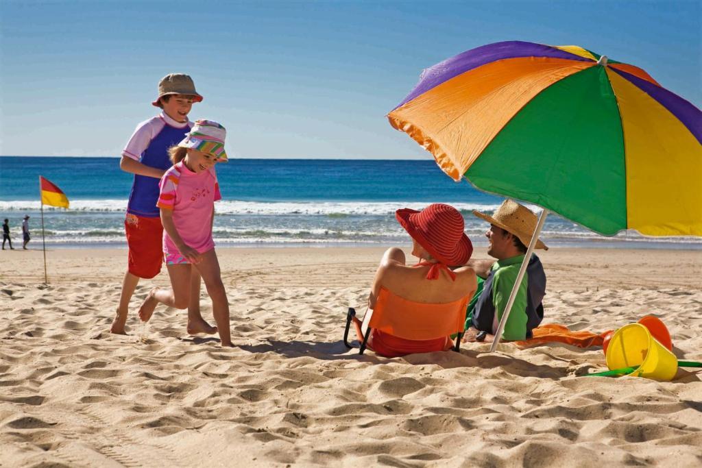 Sandcastles On Currumbin Beachfront, Guldkusten Exteriör bild